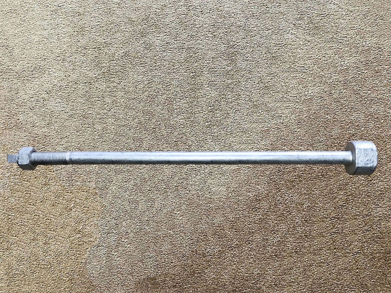 DZ95319520832ZXS,后钢板弹簧中心栓Rear leaf spring center bolt,济南向前汽车配件有限公司