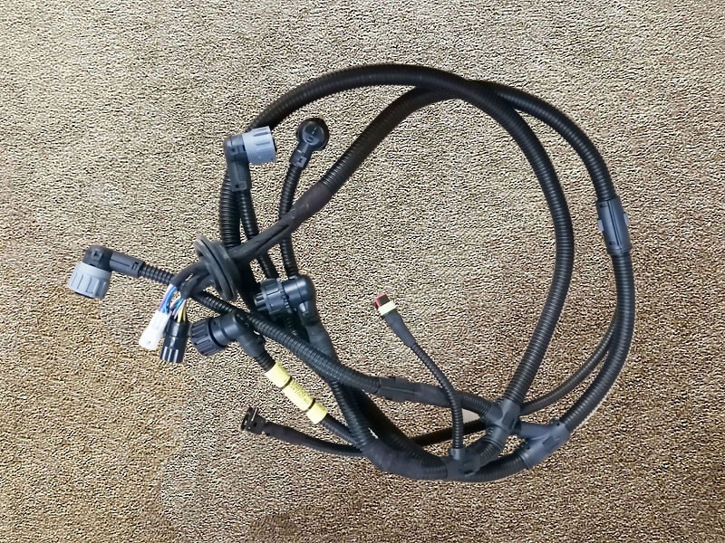 DZ97189772830,Left headlight wiring harness X3000,济南向前汽车配件有限公司