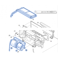 2195206  1854876,Warm air blower,濟(jì)南向前汽車配件有限公司