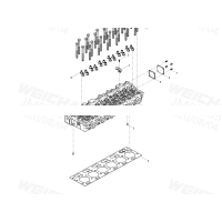 611600040014,Cylinder gasket,济南向前汽车配件有限公司