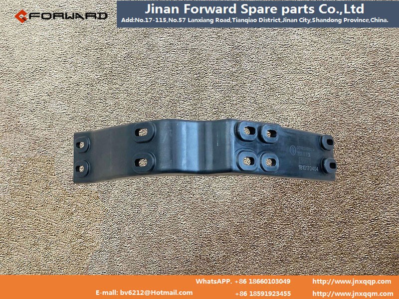DZ14251870387,Plastic support for rear guide hood (5),济南向前汽车配件有限公司