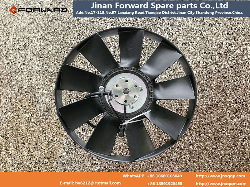 BZ13085961,Electrically controlled silicone oil clutch fan,济南向前汽车配件有限公司