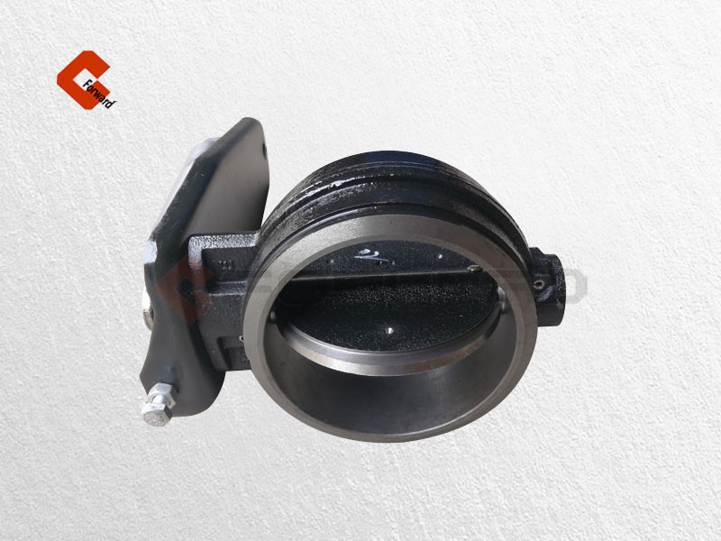 1000333514,Exhaust brake butterfly valve,濟(jì)南向前汽車配件有限公司