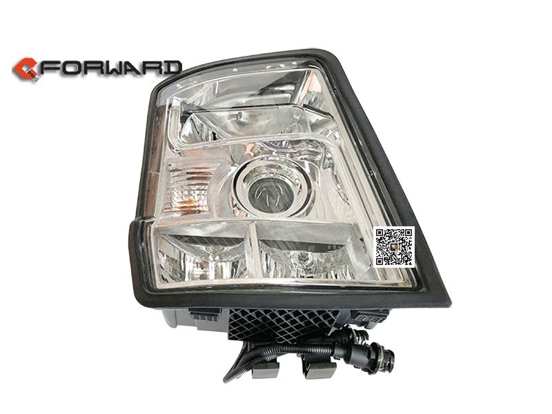DZ97189723261,Right front combination light (daytime running light, ESC),濟(jì)南向前汽車(chē)配件有限公司