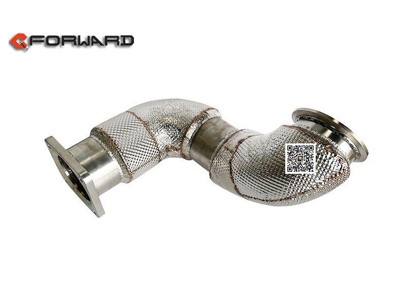 DZ96259546836,Exhaust pipe Assembly (1),濟(jì)南向前汽車配件有限公司