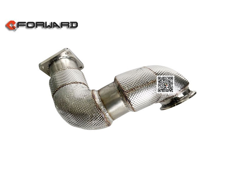 DZ96259546836,Exhaust pipe Assembly (1),濟(jì)南向前汽車配件有限公司
