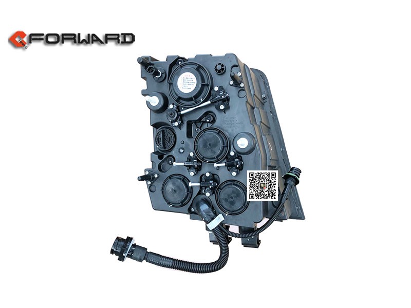 DZ97189723251,Left headlight (diurnal light/electrical modulation),濟南向前汽車配件有限公司