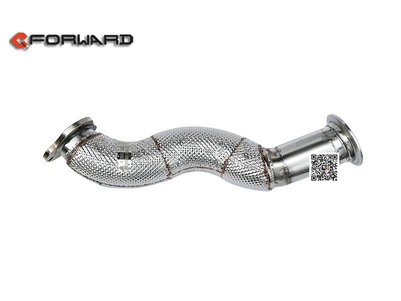 DZ98259542165,Exhaust pipe Assembly (I),濟(jì)南向前汽車配件有限公司