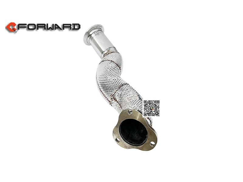 DZ98259542165,Exhaust pipe Assembly (I),濟(jì)南向前汽車配件有限公司