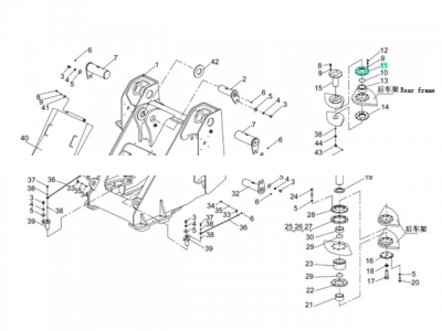 250300136,Upper flange,济南向前汽车配件有限公司