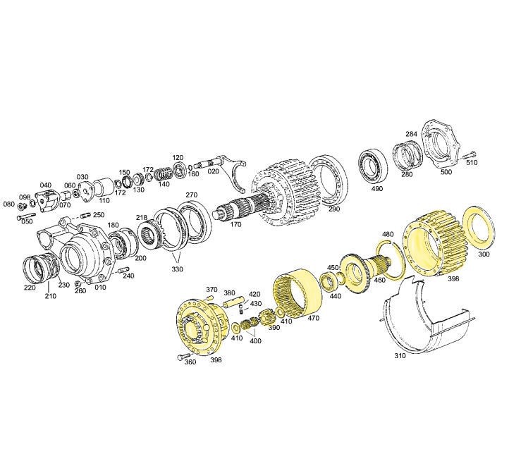 5841.302.096,Differential assembly,济南向前汽车配件有限公司