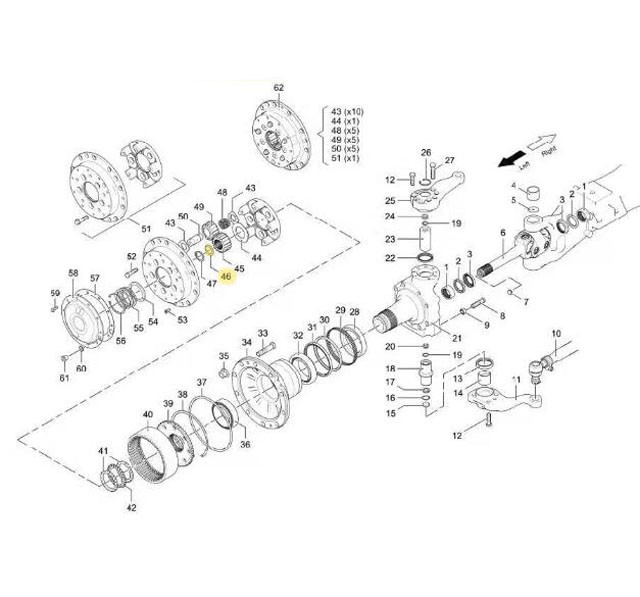 81.90711.0568,gasket,济南向前汽车配件有限公司