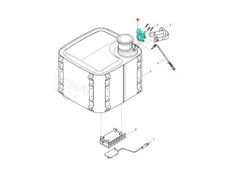 612640130089,Urea nozzle,濟南向前汽車配件有限公司
