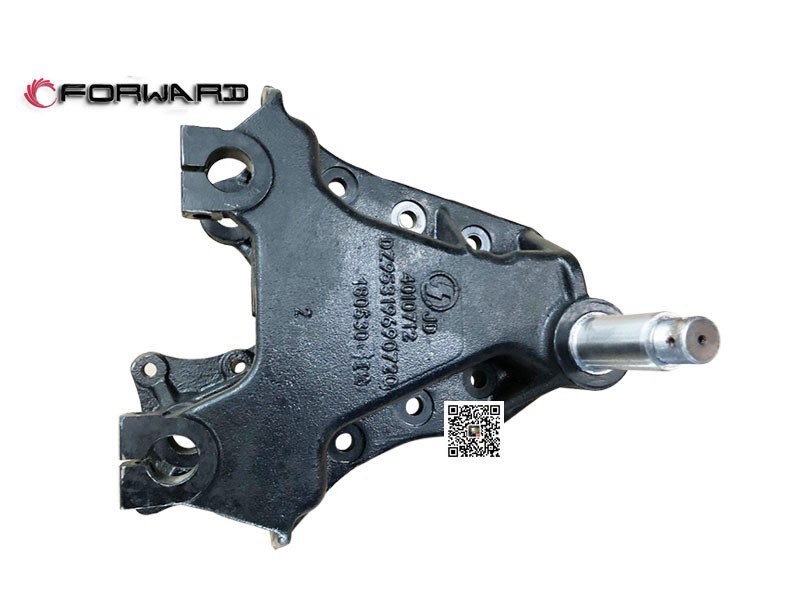 DZ95319690719,Front spring left center support assembly,济南向前汽车配件有限公司