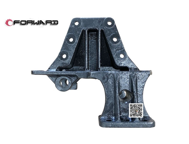 DZ95319690765,Front spring middle support (right),濟(jì)南向前汽車配件有限公司