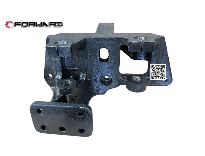 DZ95319690765,Front spring middle support (right),濟(jì)南向前汽車配件有限公司
