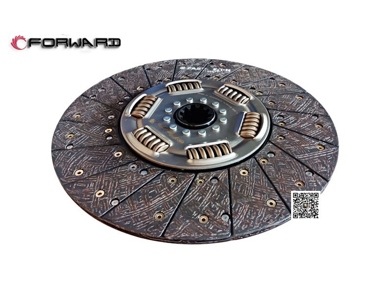 1601210-54W/A,Clutch driven disc,济南向前汽车配件有限公司