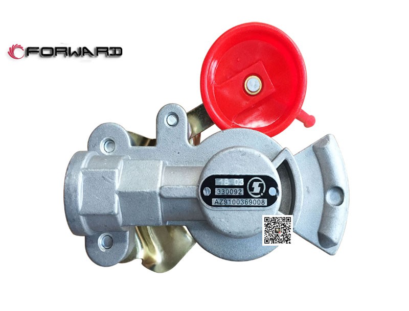 AZ9100369008 掛車接頭,Trailer connector,濟(jì)南向前汽車配件有限公司