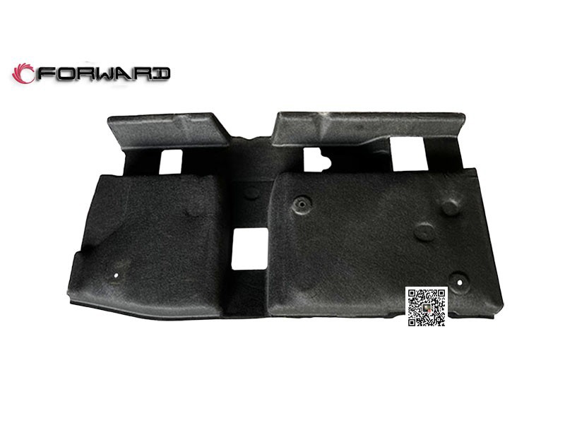 DZ16251690021   左地板隔音板,Left floor soundproof panel,济南向前汽车配件有限公司