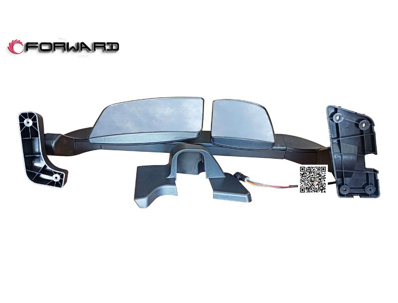 HQ8202020SQ01  后视镜右,Rearview mirror right,济南向前汽车配件有限公司