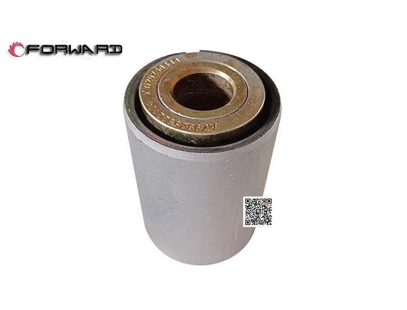AZ9925522104   前鋼板襯套總成,Front steel bushing assembly,濟(jì)南向前汽車配件有限公司