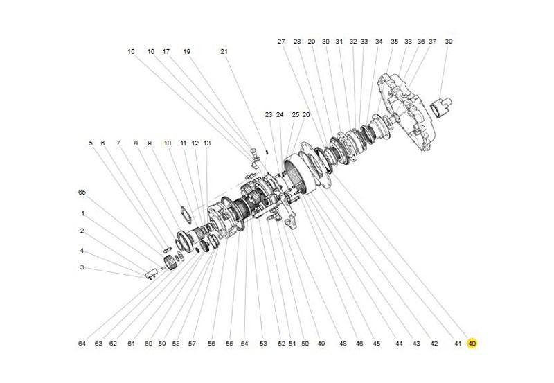 WG2210100109 范圍擋同步環(huán),Range stop synchronization ring,濟南向前汽車配件有限公司