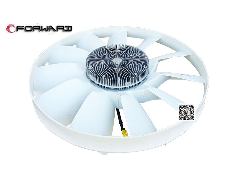 202V06600-7058  Φ790电控硅油风扇,Φ790 electrically controlled silicone oil fan,济南向前汽车配件有限公司