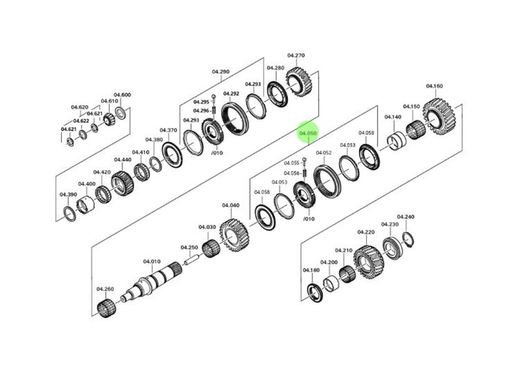 1356.204.009  同步器,synchronizer,濟(jì)南向前汽車配件有限公司