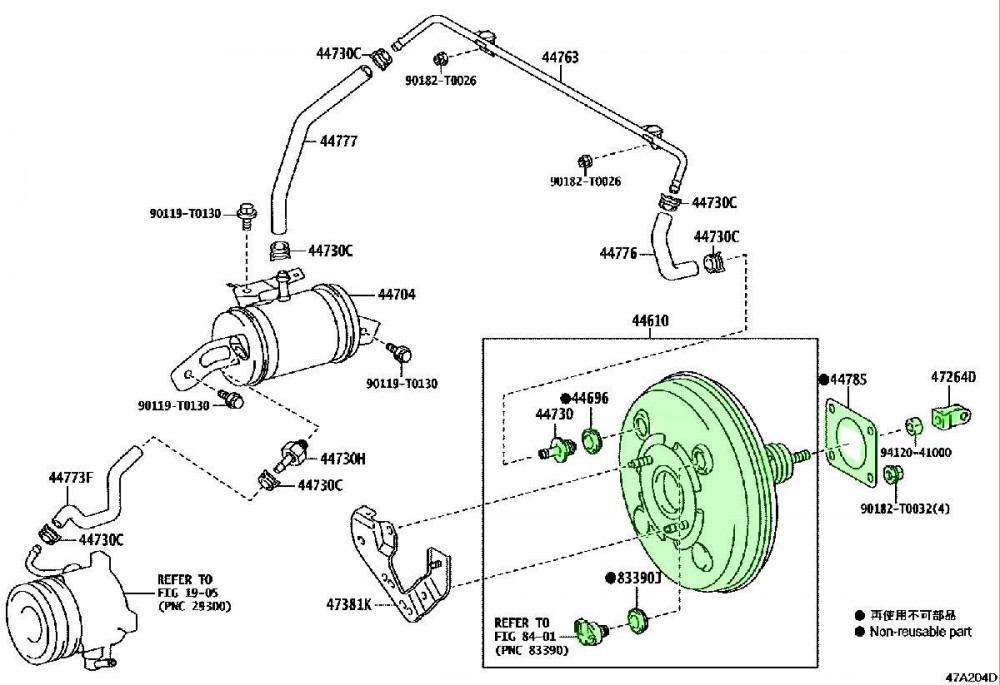44610-0K600 刹车真空助力器,Brake vacuum booster,济南向前汽车配件有限公司