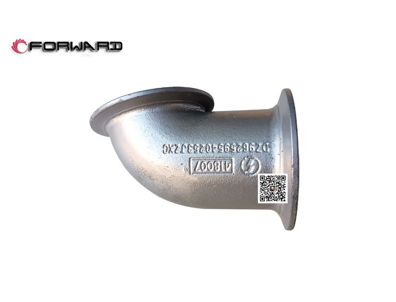 DZ96259540253  排氣管總成（二）,Exhaust pipe Assembly (2),濟(jì)南向前汽車配件有限公司
