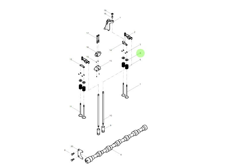 612630050014 气门弹簧上座,Valve spring upper seat,济南向前汽车配件有限公司