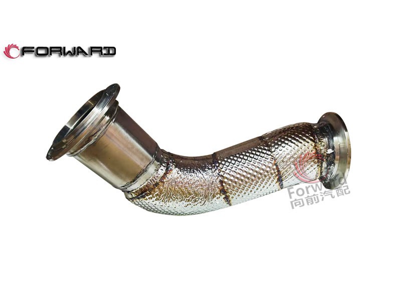 DZ9M259547005 排氣管總成（一）,Exhaust pipe Assembly (1),濟(jì)南向前汽車配件有限公司
