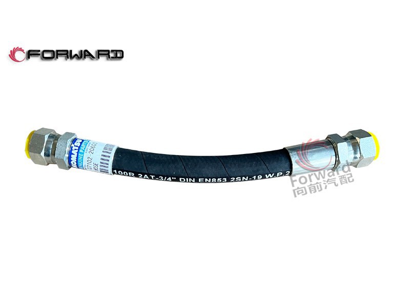 07102-20603  行驶马达油管,Driving motor oil pipe,济南向前汽车配件有限公司