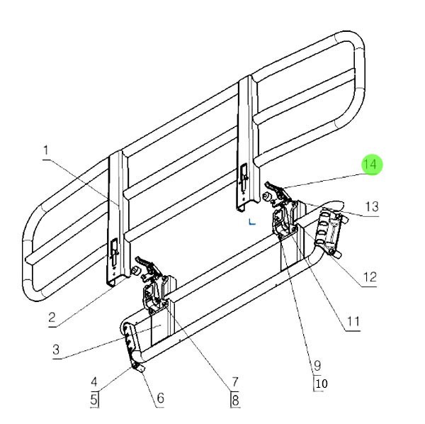 2154-2803270  铰链总成,Hinge assembly,济南向前汽车配件有限公司