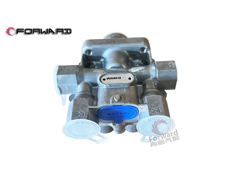 WG9000360523 四回路保护阀,Four-circuit protection valve (VOSS,济南向前汽车配件有限公司