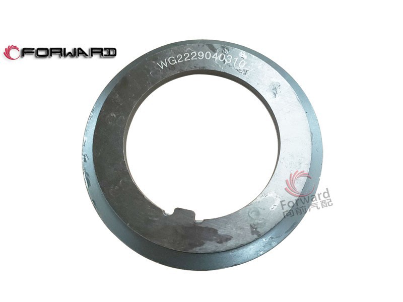 WG2229040310  锁紧螺母垫圈及锁片,Main shaft lock plate,济南向前汽车配件有限公司