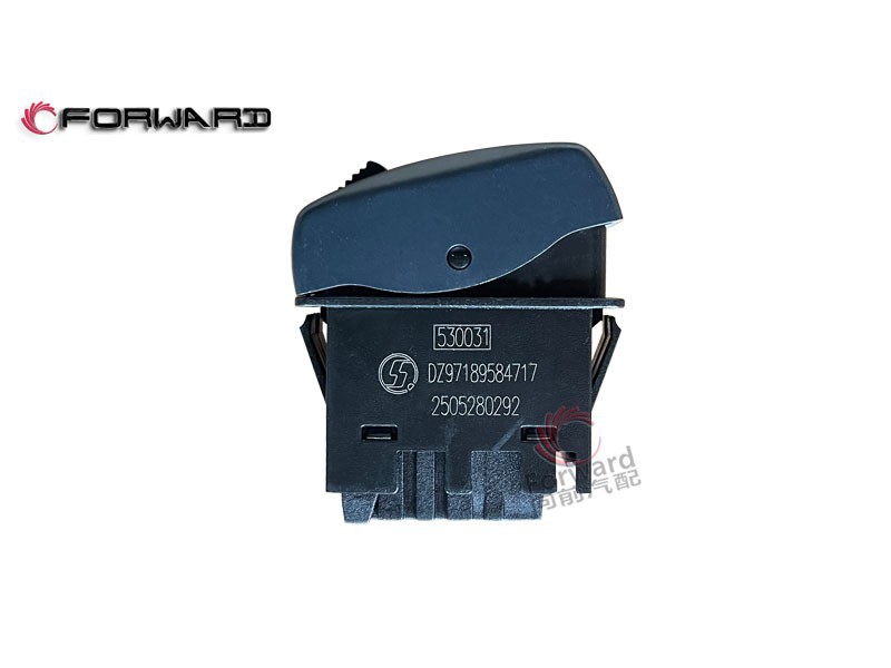 DZ97189584717 轴间差速锁开关,Axis differential lock switch,济南向前汽车配件有限公司