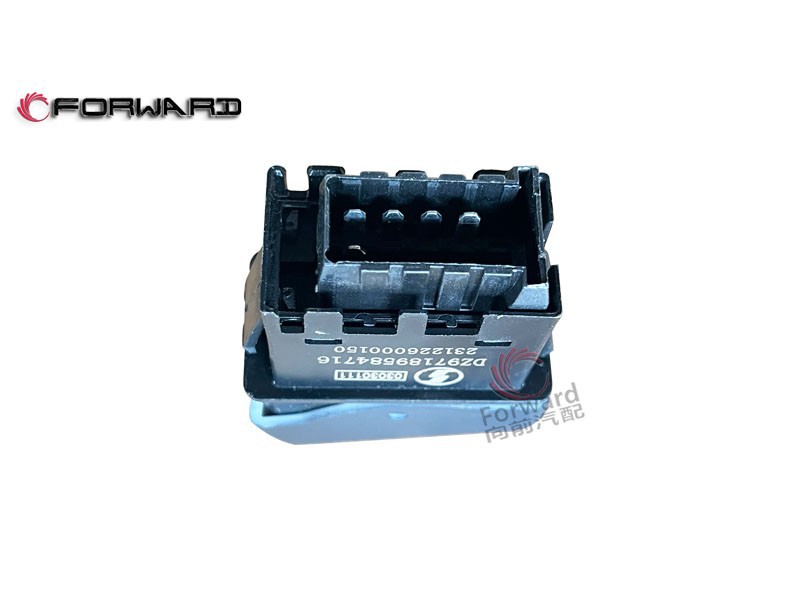DZ97189584716 轮间差速锁开关,Inter-wheel differential lock switch,济南向前汽车配件有限公司