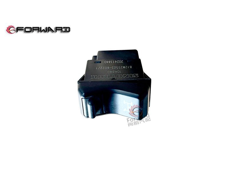 812W25503-6022  取力器开关,Power take-off switch,济南向前汽车配件有限公司