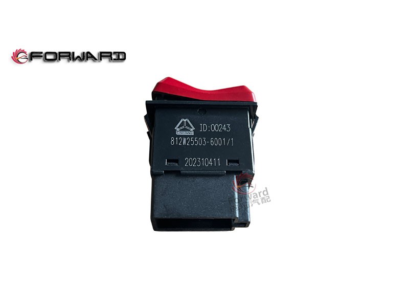 812W25503-6001 危急报警开关,Emergency alarm switch,济南向前汽车配件有限公司