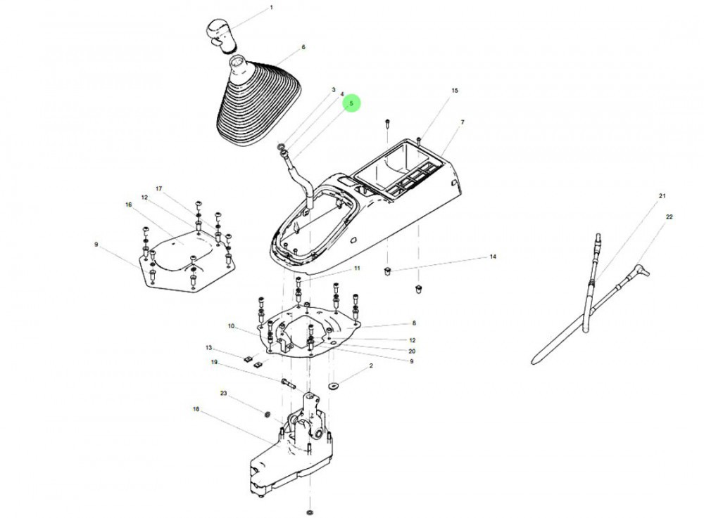 AZ9900240289 换挡杆,Gear shift lever,济南向前汽车配件有限公司