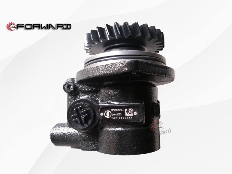 DZ97319470213 转向油泵总成,Steering oil pump,济南向前汽车配件有限公司