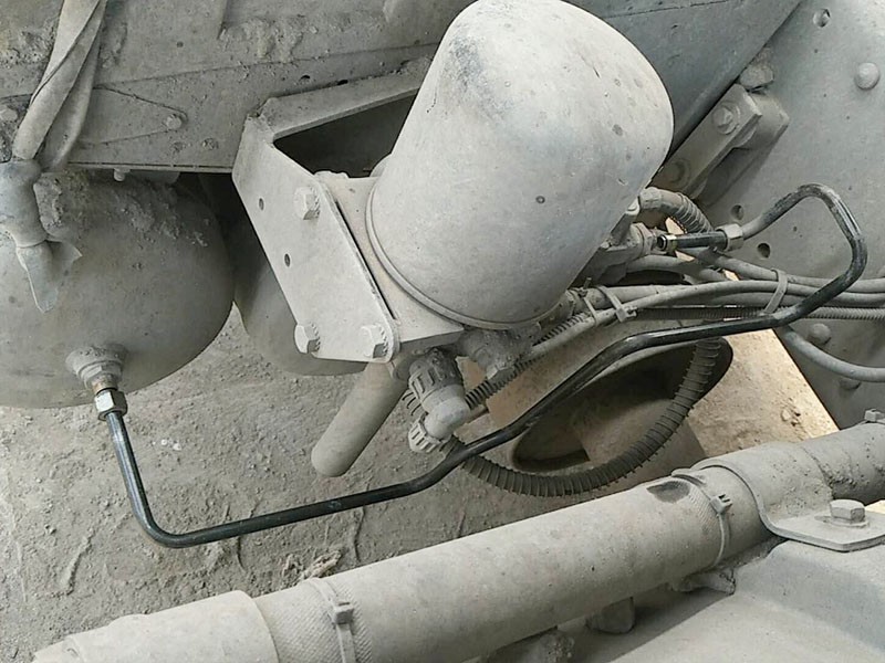 DZ96259360521 储气罐连接干燥器气管,Gas cylinder - Connect the air pipe of the dryer,济南向前汽车配件有限公司