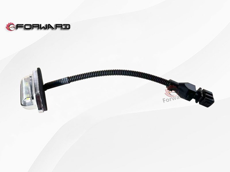 DZ91189810016  牌照灯（LED）,License Plate Light (LED),济南向前汽车配件有限公司