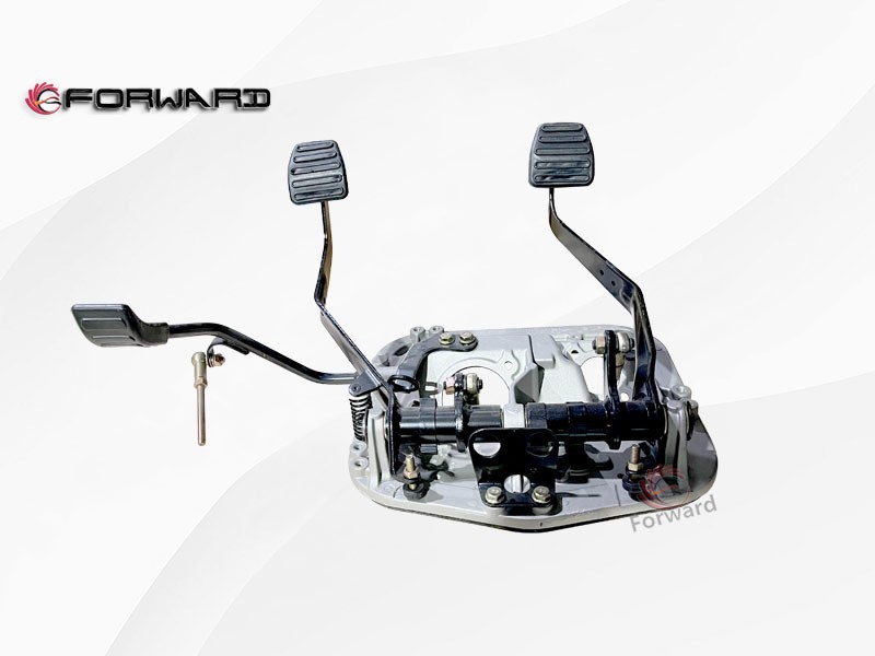 DZ92189230102  踏板机构总成,Pedal mechanism assembly,济南向前汽车配件有限公司
