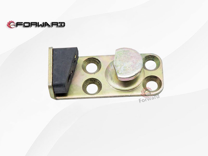 116100340009 右门锁挡块总成,Right door lock stop block assembly,济南向前汽车配件有限公司