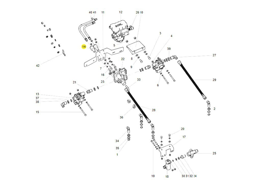 LG9700362580   直通过板,Pass through the plate directly,济南向前汽车配件有限公司