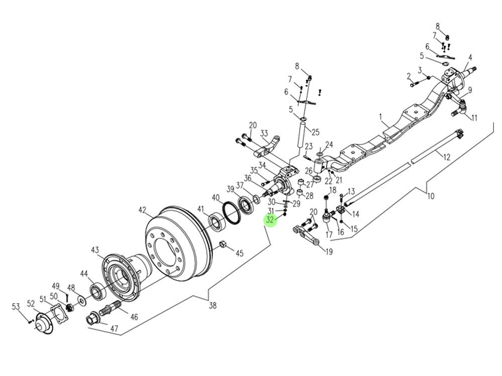 SPCS0000000543  45° 黃油嘴,45° grease nozzle,濟(jì)南向前汽車(chē)配件有限公司