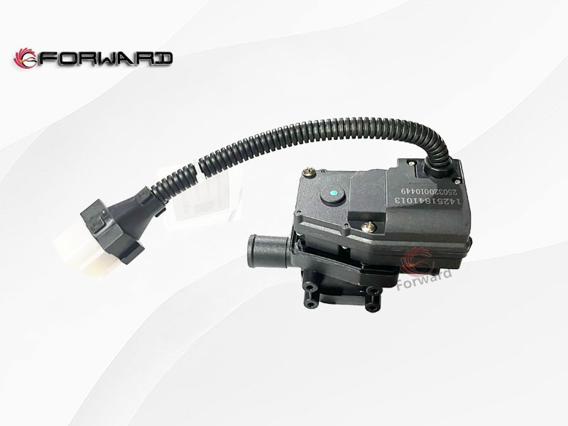 DZ14251841013 電動(dòng)水閥,Electric water valve,濟(jì)南向前汽車配件有限公司