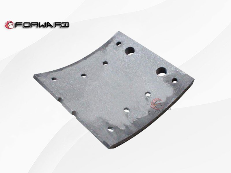 81.50221.0943-FL03 134蹄摩擦片,134 Tread Brake Pad,濟(jì)南向前汽車配件有限公司